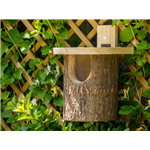 Natural Log Robin Nest Box
